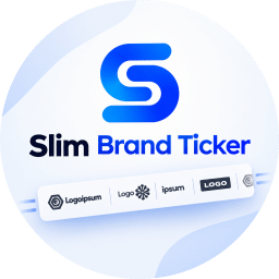 Slim Brand Ticker – Brand, Icon, Logo Slider 1.1.0 – WordPress Plugin