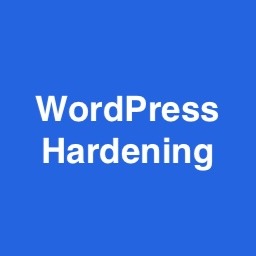 WP Hardening (discontinued) 1.2.8 – WordPress Plugin