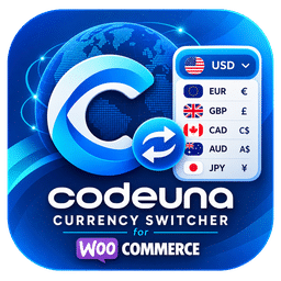 Codeuna Currency Switcher 2.1.0 – WordPress Plugin