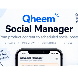 Qheem Social Manager 4.3.3 – WordPress Plugin