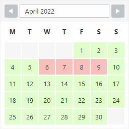 WP Booking System – Booking Calendar 2.0.19.14 – WordPress Plugin