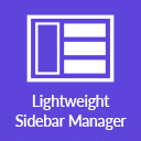 Lightweight Sidebar Manager 2.0.0 – WordPress Plugin
