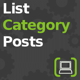 List category posts 0.96.0 – WordPress Plugin
