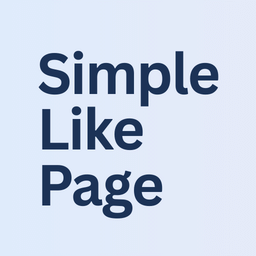 Simple Like Page – Fast & Privacy-Friendly Page Embeds 2.0.1 – WordPress Plugin