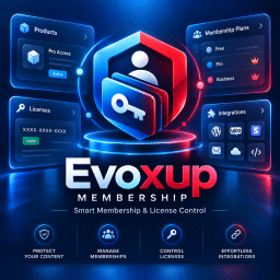 Evoxup Membership — Membership, Licensing, & Universal Integrations 1.8.4 – WordPress Plugin