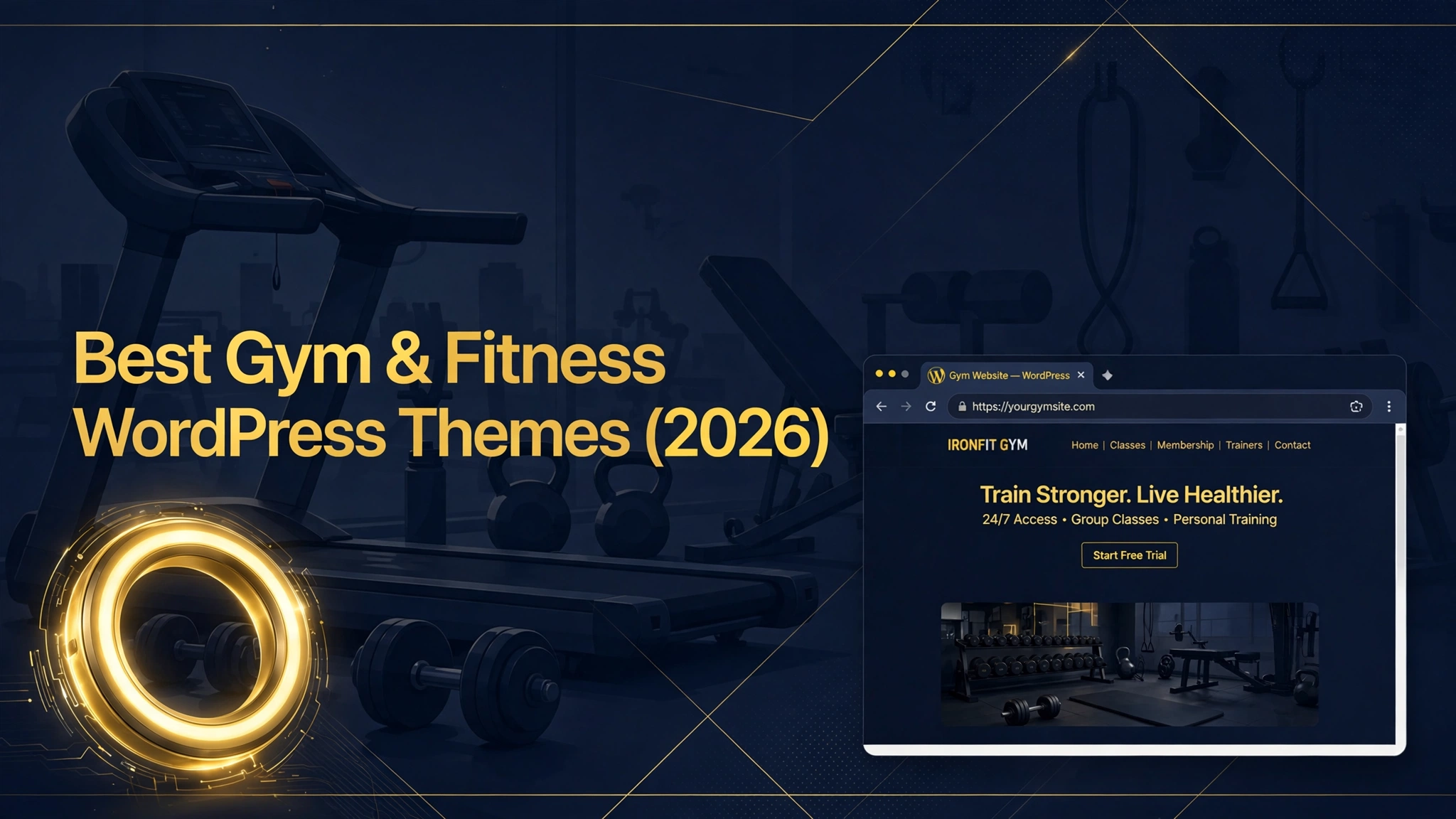 11 Best Gym & Fitness WordPress Themes (2026)