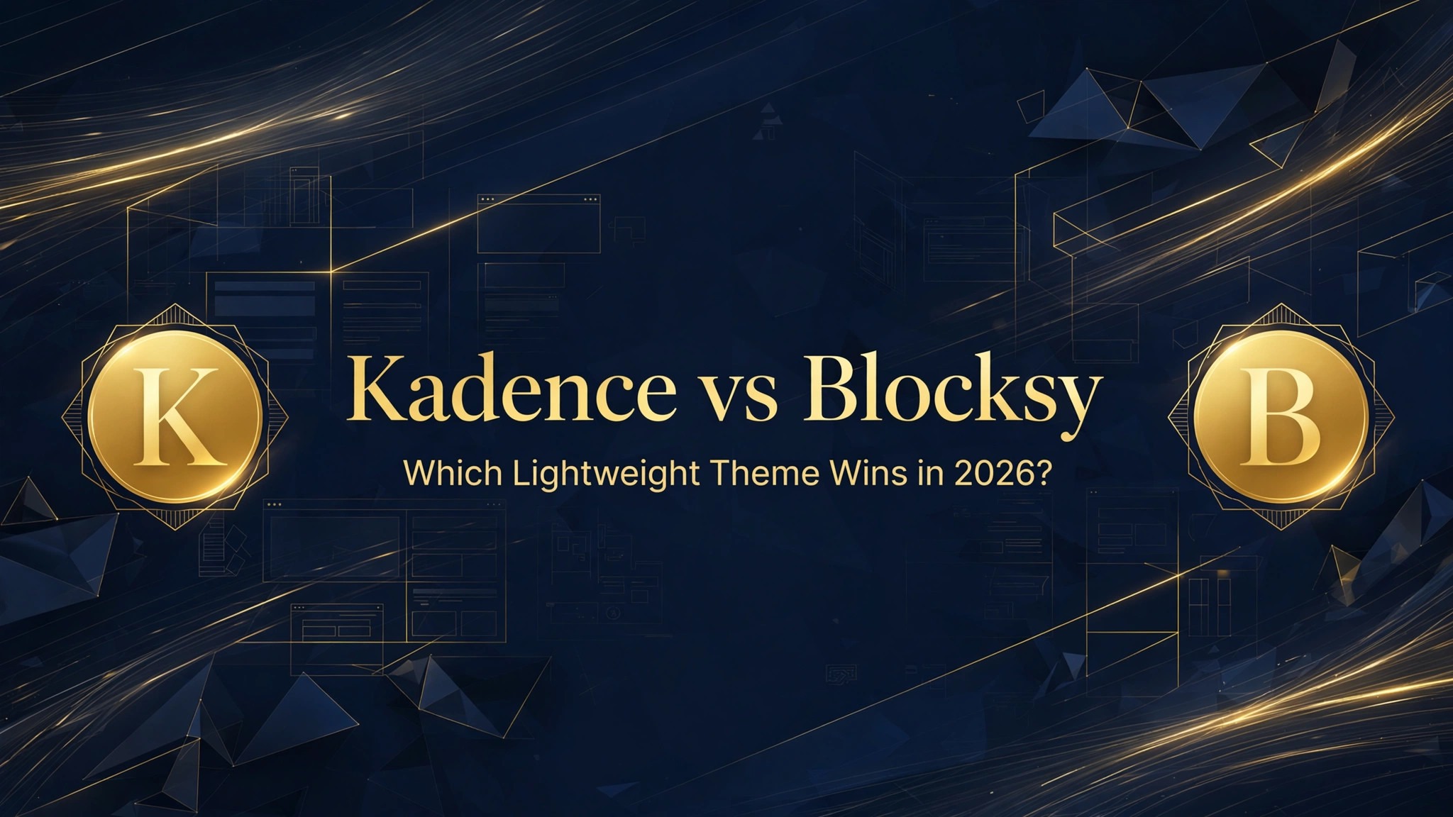 Kadence vs Blocksy: Which Lightweight Theme Wins in 2026?